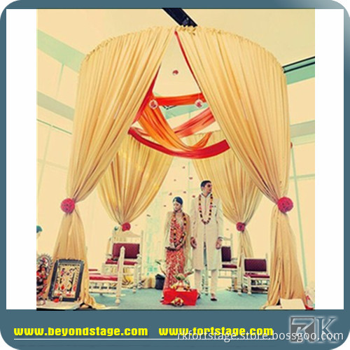 Aluminum cheap photo booth/Pipe and Drape/Wedding Backdrop Decoration